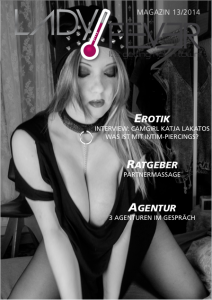 LadyFeverMAGAZIN 13/2014 - Ausgabe Juni 2014 mit Camgirl Katja Lakatos