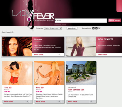 Escort Ladies in Kassel über LadyFever.de finden